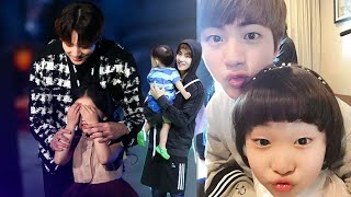 BTS Moments With BABIES [mostly taehyung]