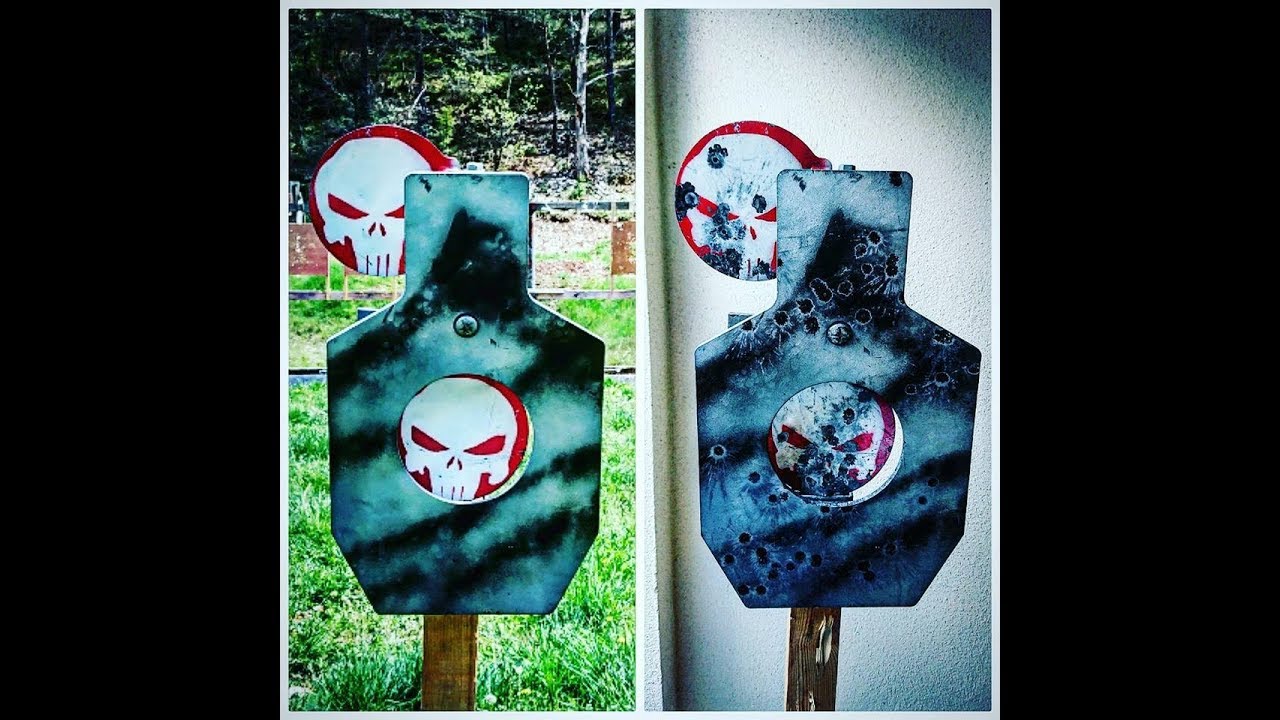 Cible réactive TANGO II par MT TARGET shooting in the bronx