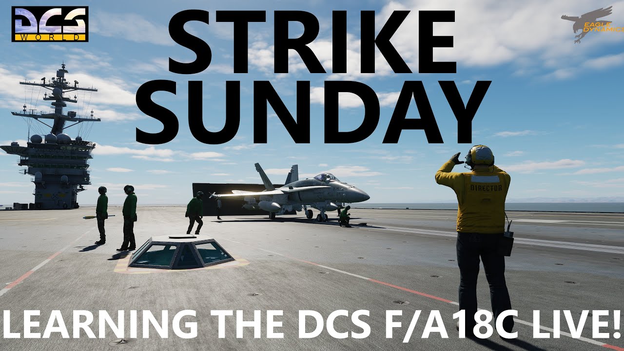 DCS Syria | Ground Attack and Air-to-Air Training in the F/A18C on a 4YA Server!