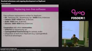 FOSDEM 2015 - Developer Room - Embedded - Replicant Embedded Freed
