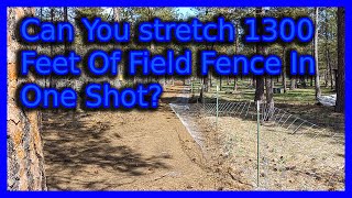 How To Make A Fence Stretcher that will stretch 1300 feet of fence by Koality of Life 367 views 1 year ago 10 minutes, 39 seconds