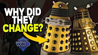 Why Did Doctor Who CHANGE The DALEKS? - Doctor Who Explained