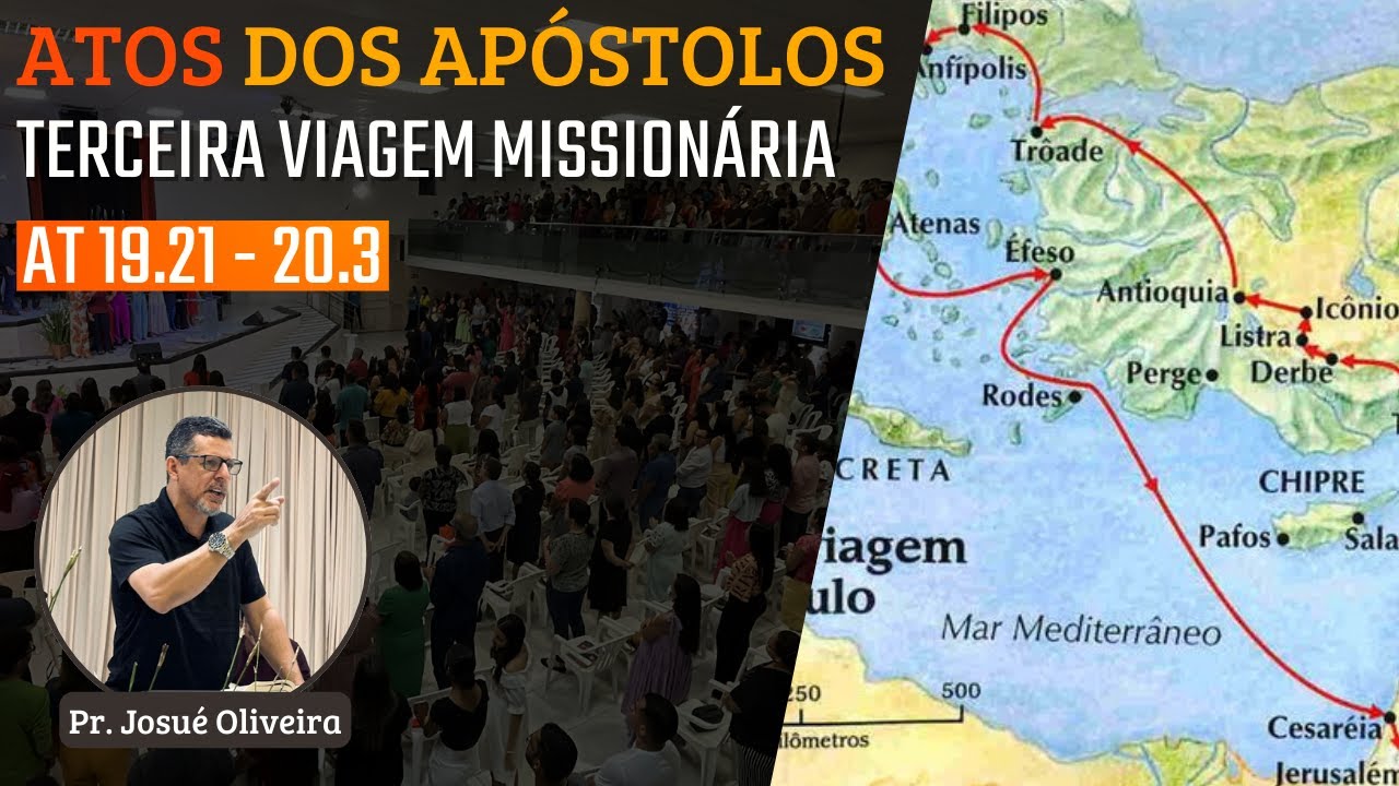 IBG Celebração | 23.04.2023 - Atos 19.21 - 20.3 com Pr. Josué Oliveira
