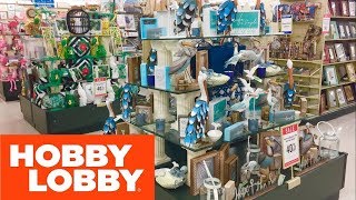 HOBBY LOBBY BEACH HOUSE DECORATIONS TROPICAL HOME DECOR SHOP WITH ME SHOPPING STORE WALK THROUGH 4K