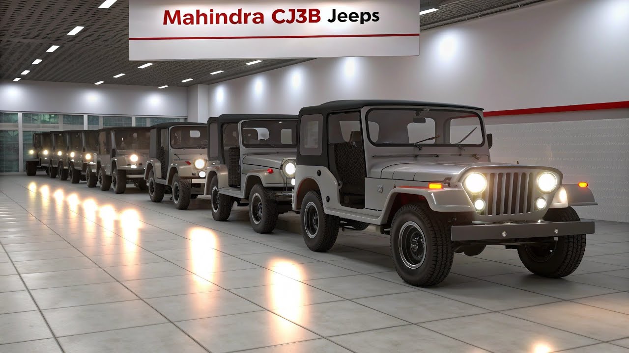 Наконец-то обзор Mahindra CJ3B Jeep 2025 года!!! ЛЕГЕНДА возвращается в современном исполнении!