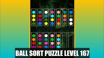 Ball Sorting Puzzle Game Level 167 | Ball Sort Puzzle Level 167 | GamingOn