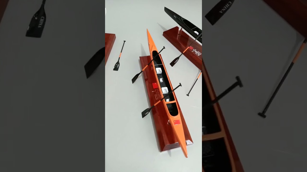 2023 ZJ Handcrafted Kayak Canoe Model Miniatures