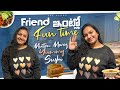 Friend ఇంట్లో Fun time | Yummy hyderabadi special food | Japanese sushi | Australia telugu vlogs |