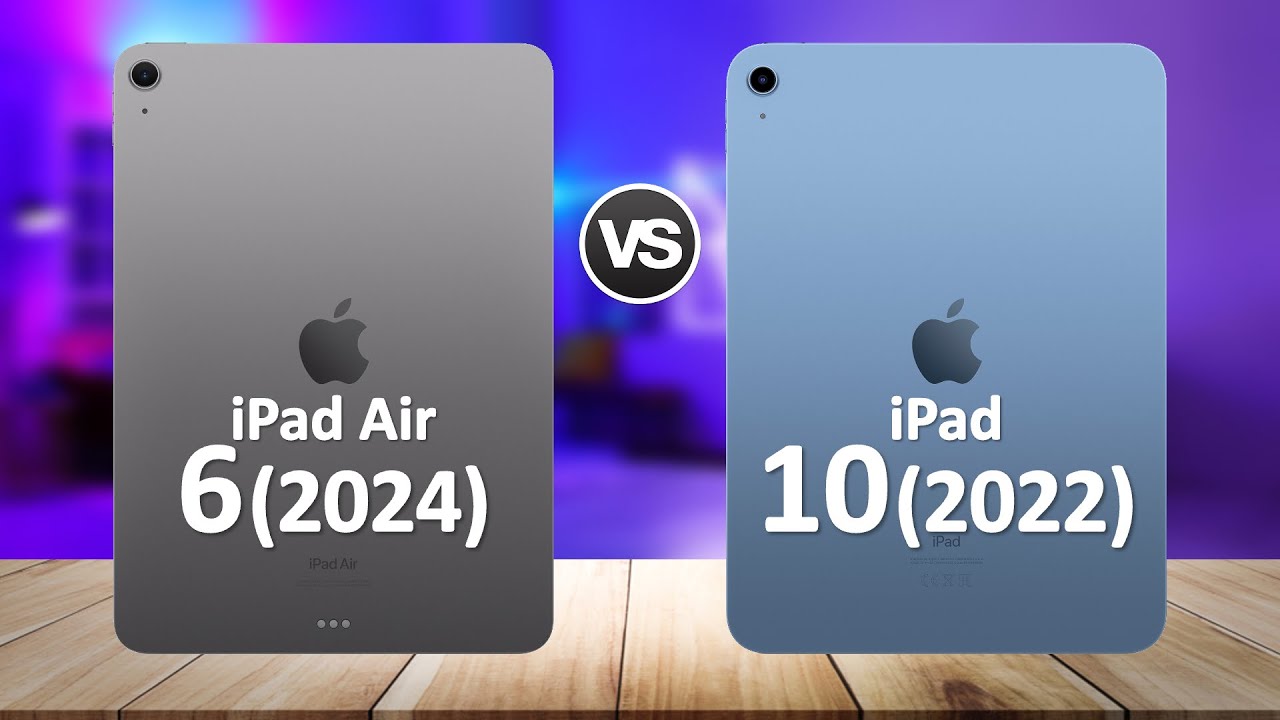 iPad Air 6 2024 VS iPad 10 - YouTube