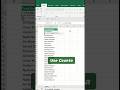 Don't Use sum to count names In excel use counta #microsoftoffice#excel #shorts