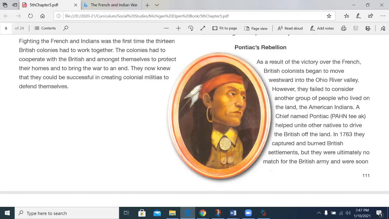 Grade 5 Social Studies Chapter 5 Section 1 YouTube