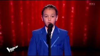 Nahel | Les Bourgeois (Jacques Brel) | The Voice Kids 2022 (France) | Blind Auditions