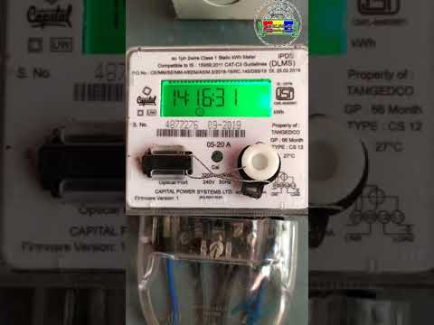 EB meter reading explanation-Tamil