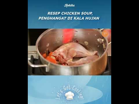 RESEP SOP AYAM , PENGHANGAT DI KALA HUJAN #shorts