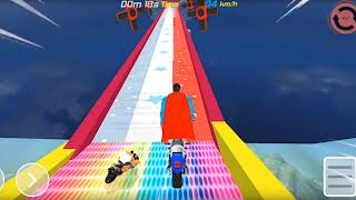 Super Hero Bike Mega Ramp screenshot 5