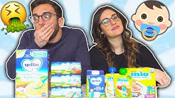 MANGIAMO CIBO PER NEONATI! con LA MIA RAGAZZA!