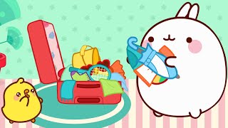 Molang e Piu Piu fanno i bagagli per le vacanze! 🐰🐤☀️ Cartone animato per bambini