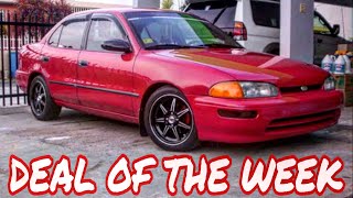 1996 GEO PRIZM DEAL OF THE WEEK FOR SALE 🤑 $1200