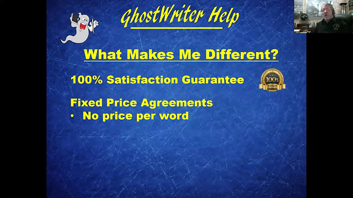 Ghostwriter Help Services From Dick Kuiper