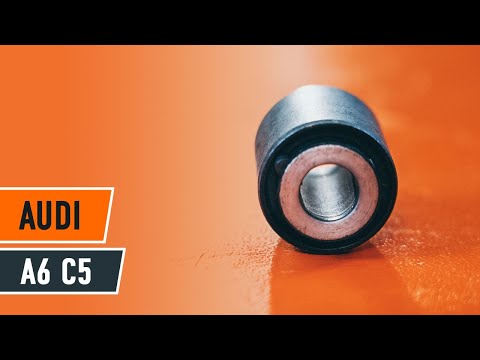 How to change a front arm bushes AUDI A6 C5 TUTORIAL | AUTODOC