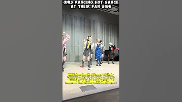 Unis Having Fun Dancing To Babymonster Hot Sauce Babymonster Shorts Unis Fyp 