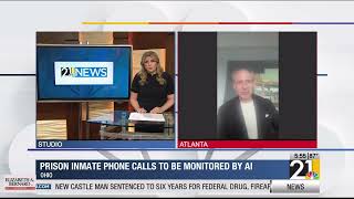 Prison inmate phone calls to be monitored by AI