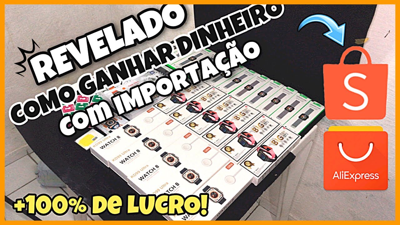 PRODUTOS BARATOS DO ALIEXPRESS E SHOPEE para REVENDER com 100% de LUCRO ...