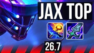 JAX vs MALPHITE (TOP) | KR Master | 26.7