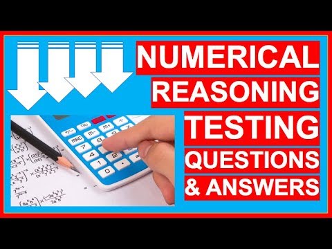 8 NUMERICAL REASONING TEST Questions u0026 Answers! (Practice Numerical Tests and PASS!)