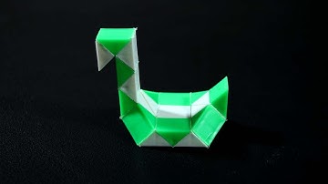 How to make a Duck using Snake Cube-24 Blocks