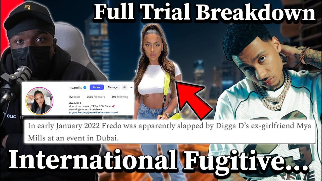 FREDO Slapped By Digga D's EX In DUBAI... The Judge Confirmed He's A Fugitive