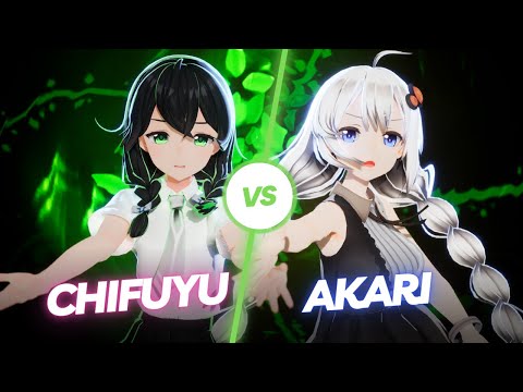 【UE5 MMD】紲星あかり×花隈千冬cover / ゴーストルール -SCREAMO REMIX- (Vocaloid6 vs SynthesizerV)