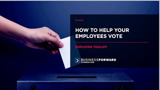 Training: How to Help Your Employees Vote