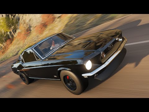 Forza Horizon 4 - John Wick Ford <strong>Mustang</strong> 1969 (Steering Wheel + Shifter) Gameplay