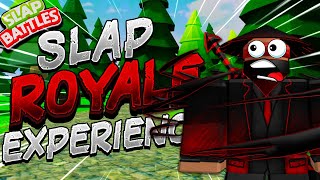 The SLAP ROYALE Experience in Slap Battles 🤚 - Roblox screenshot 4