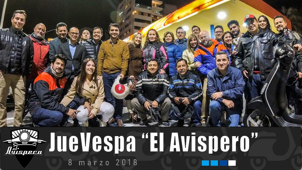 Vespa en jueves con "El Avispero" 🛵 - GoPro 📸