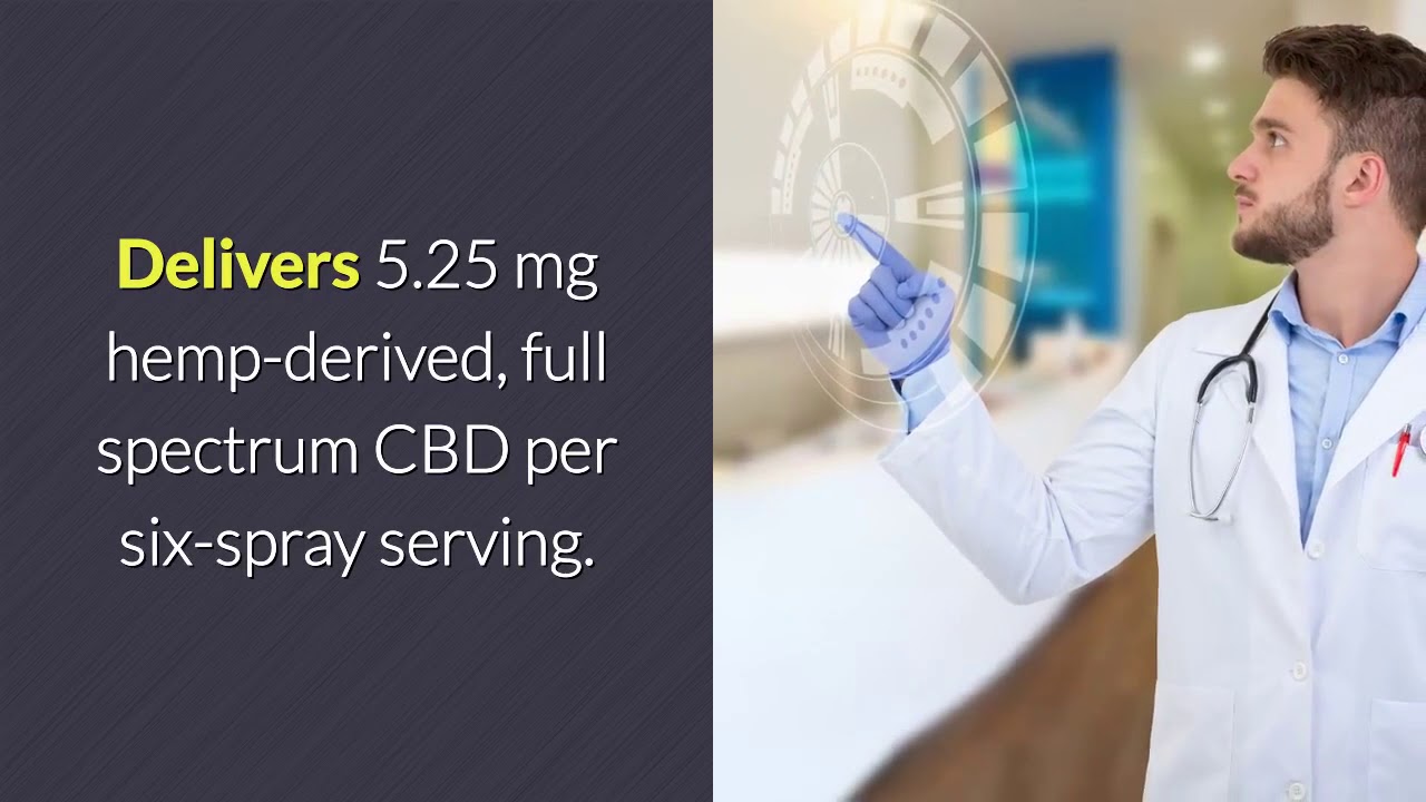 CBD Oral spray for energy