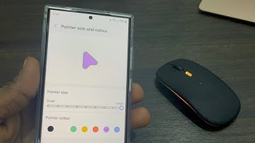 How to Change Mouse Pointer Color on Samsung Phone