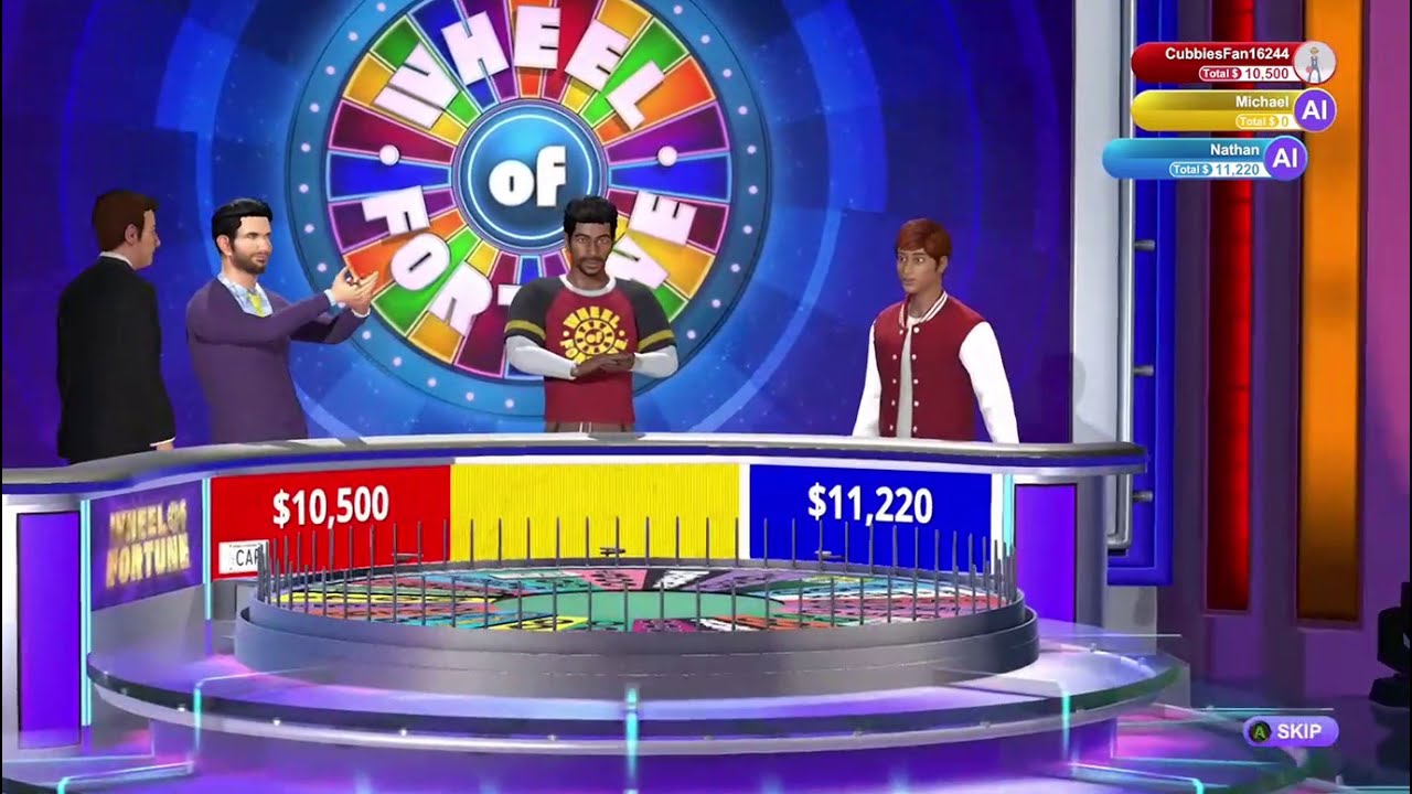 Wheel of Fortune Xbox One Run Game 58 - YouTube