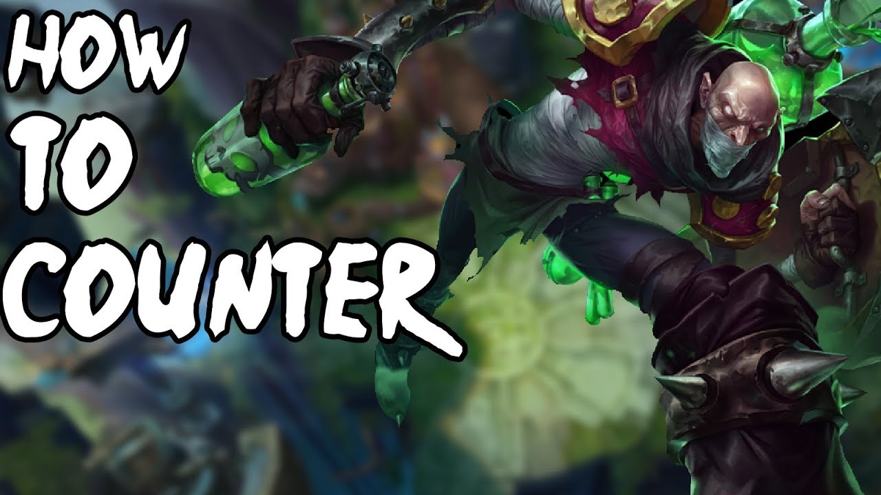 IJUSTRENGAR How To Counter Singed YouTube