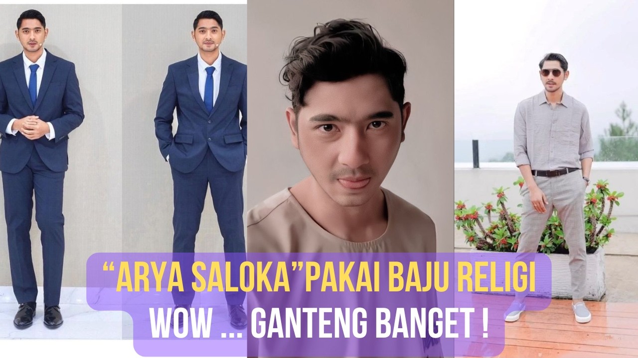 Tak Disangka! Arya Saloka Membintangi Iklan Baju Religi, Motifnya Ramai dan Elegan!