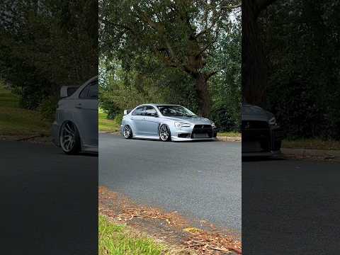 Mitsubishi Evo X 400whp on 25psi external wastegate 🔥 #turbo #boost #jdm