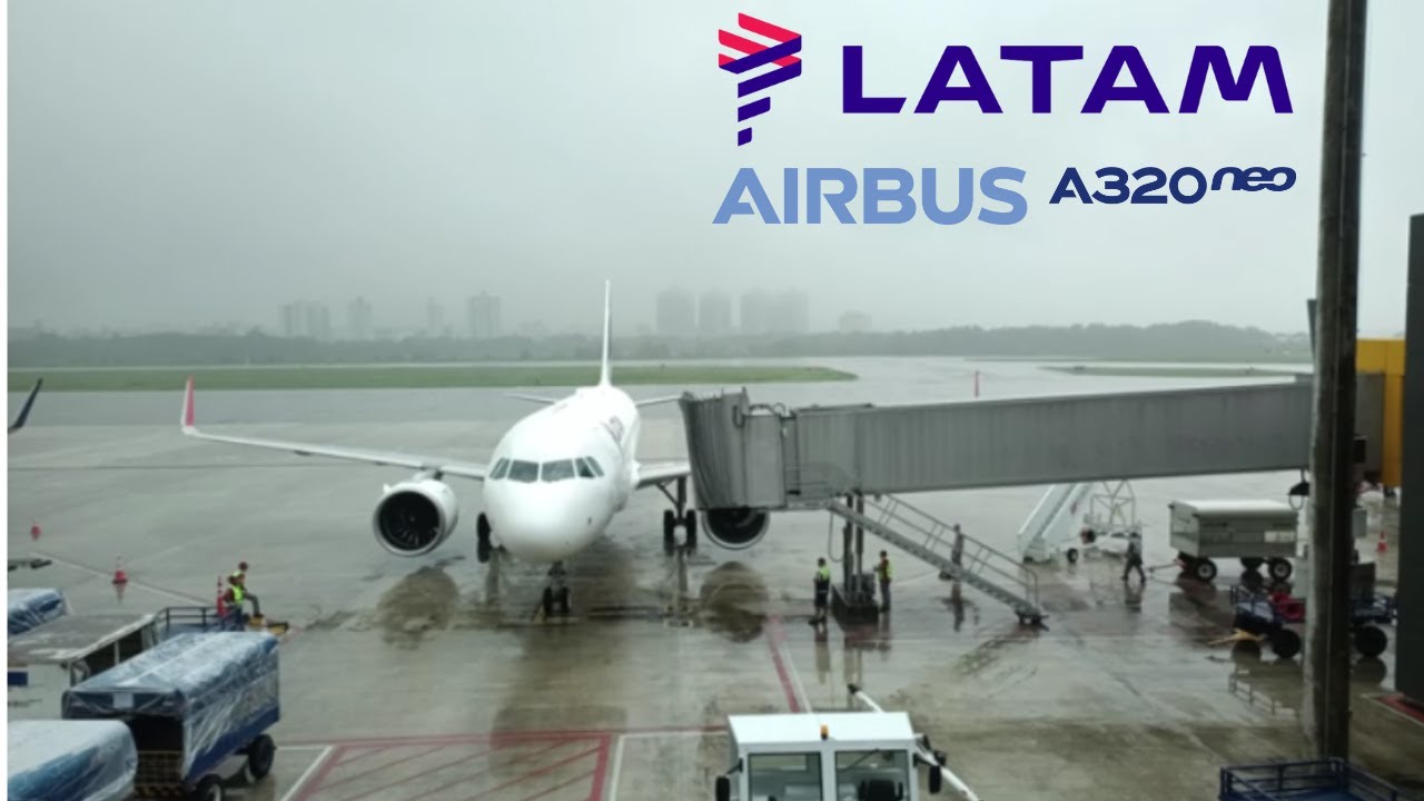 De: Vitória 🇧🇷 VIX ✈ GRU 🇧🇷 São Paulo voando Avião da LATAM Airbus A320neo