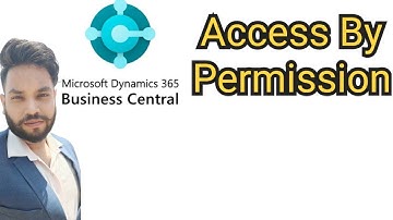 Access By Permission Property in Business central | Master Business Central in Hindi