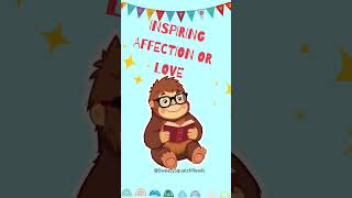 Endearing: A Sweet New Word! #curiouskids #curiousminds #kidslearning Details