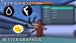 RTX GUI V3.2 | Get Better Graphics | Works with Fluxus/ Hydrogen