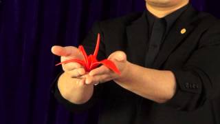 Origamagic RED, Crane (ORIGAMI MAGIC) / SEO MAGIC