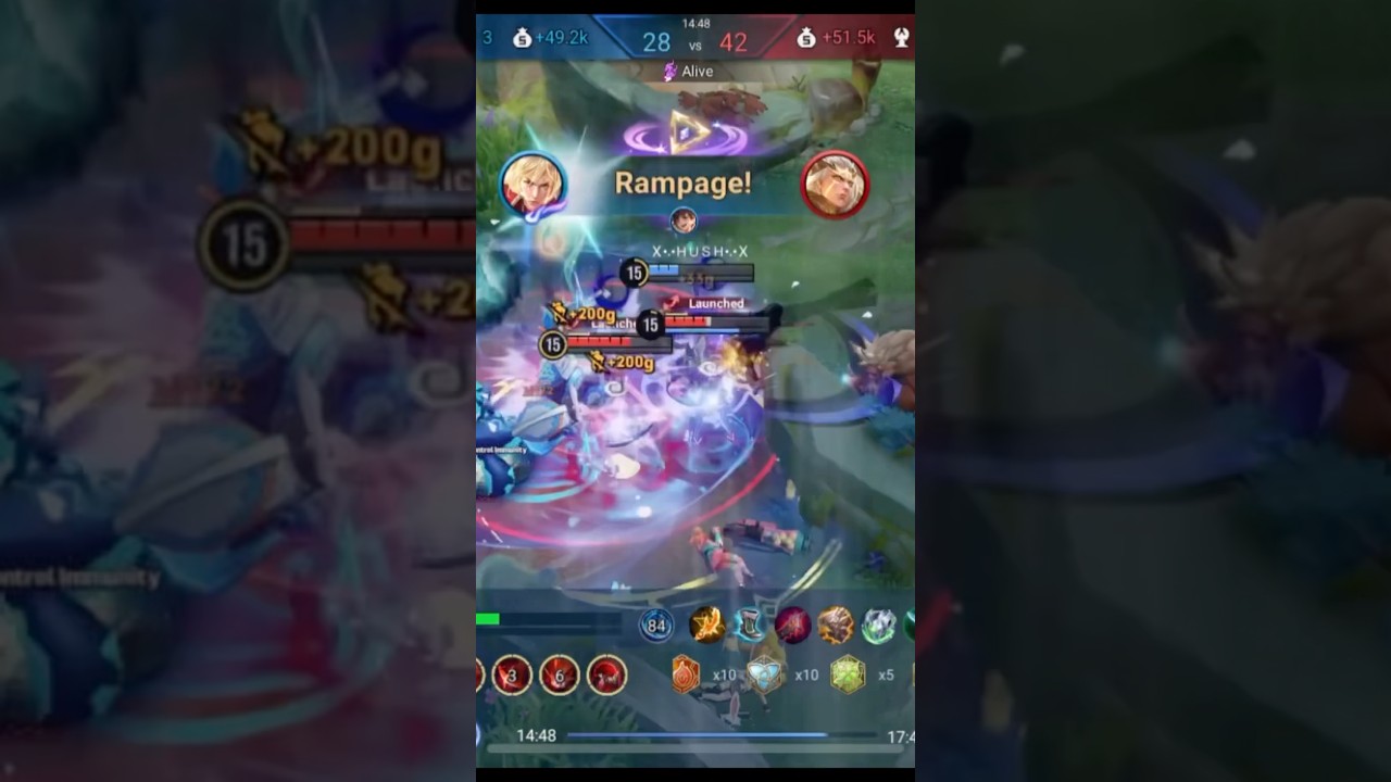 Li Xin teamfight clutch🔥💯HONOR OF KINGS 