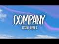 Justin bieber  company lyrics