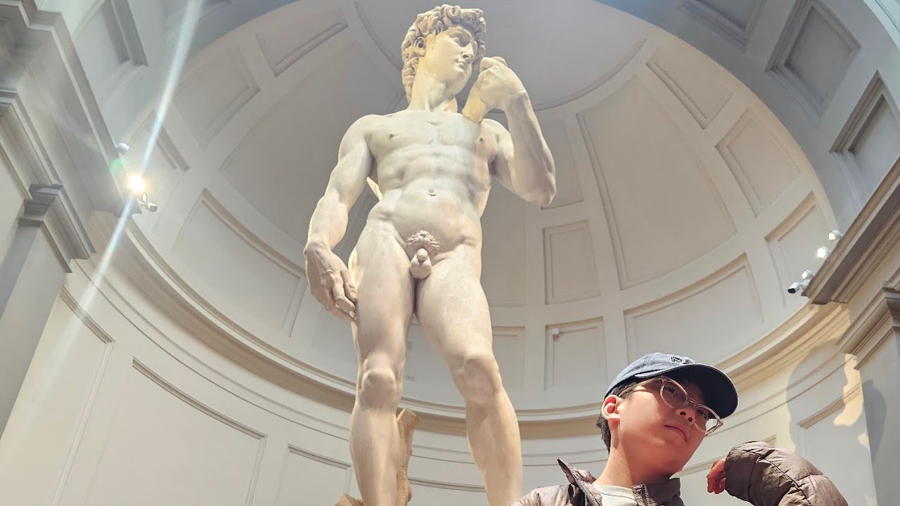 #23 피렌체 아카데미아 미술관 🎨 미켈란젤로 다비드상 감상 + 젤라또 먹방